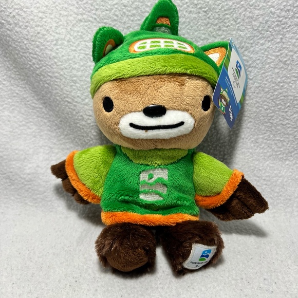 Sumi Toy Plush 7.5" 2010 Vancouver Winter Paralympic Games Mascot - Picture 1 of 7